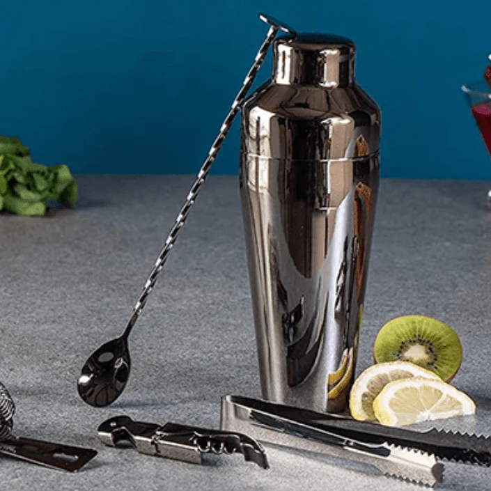 10-Piece Cocktail Set for Home Bar Use - Image 2
