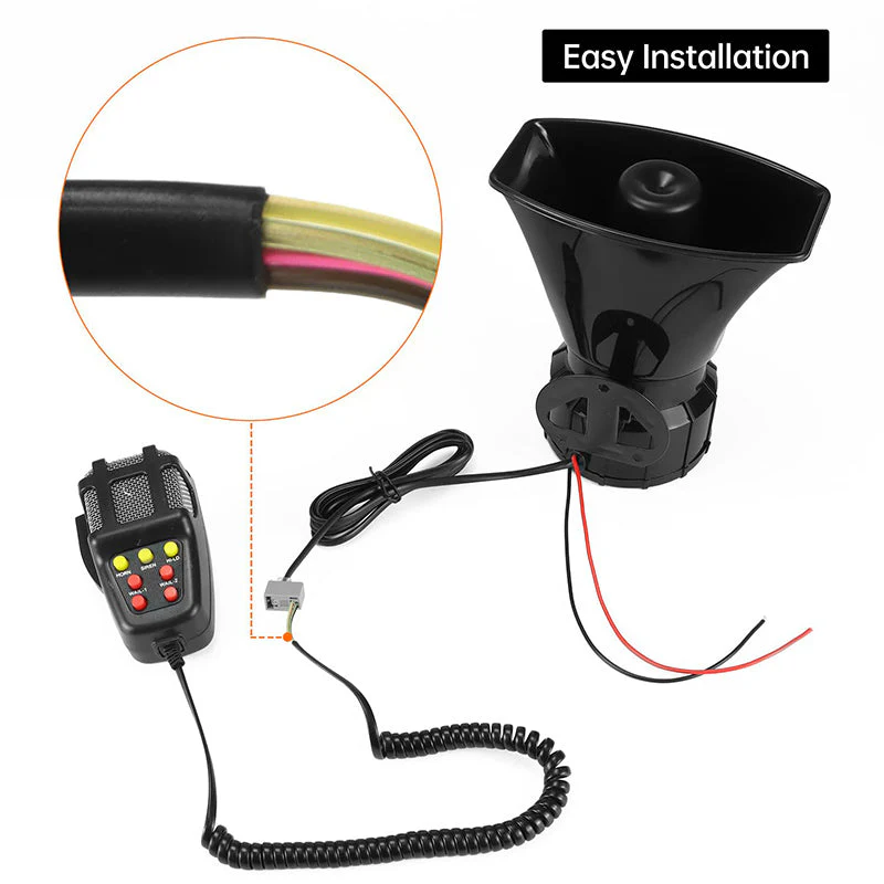 100W Alarm Horn – Transform Your Vehicle into a Fortress of Safety - Image 3