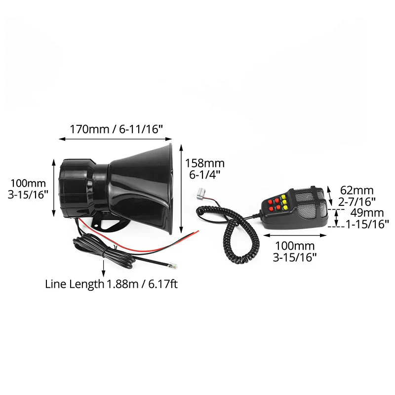 100W Alarm Horn – Transform Your Vehicle into a Fortress of Safety - Image 8
