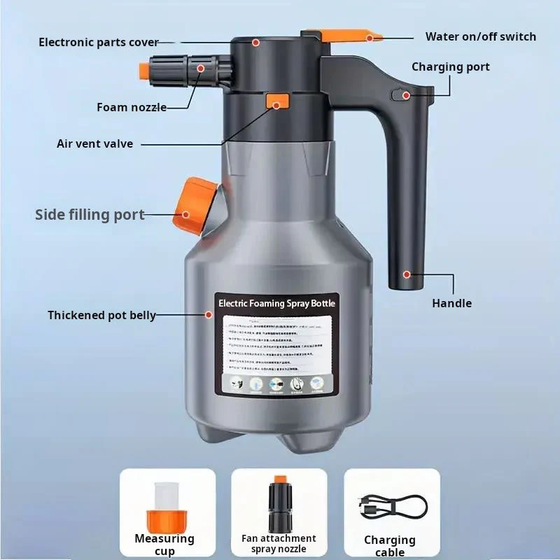 2L Electric Foam Spray Bottle - Image 9