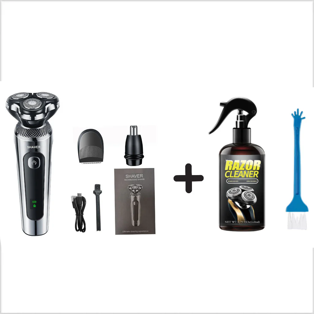 3-in-1 Men's Electric Shaver with 3D Floating Head - Image 10