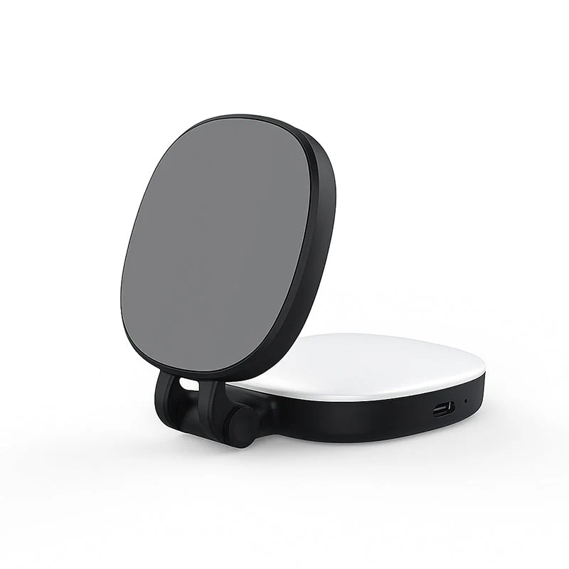 3-in-1 Selfie Light with Mirror and Smartphone Holder - Image 10