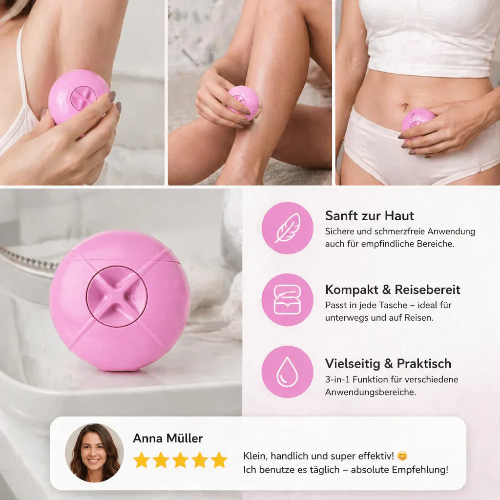 3-in-1 Women's Travel Body Shaver - Image 3