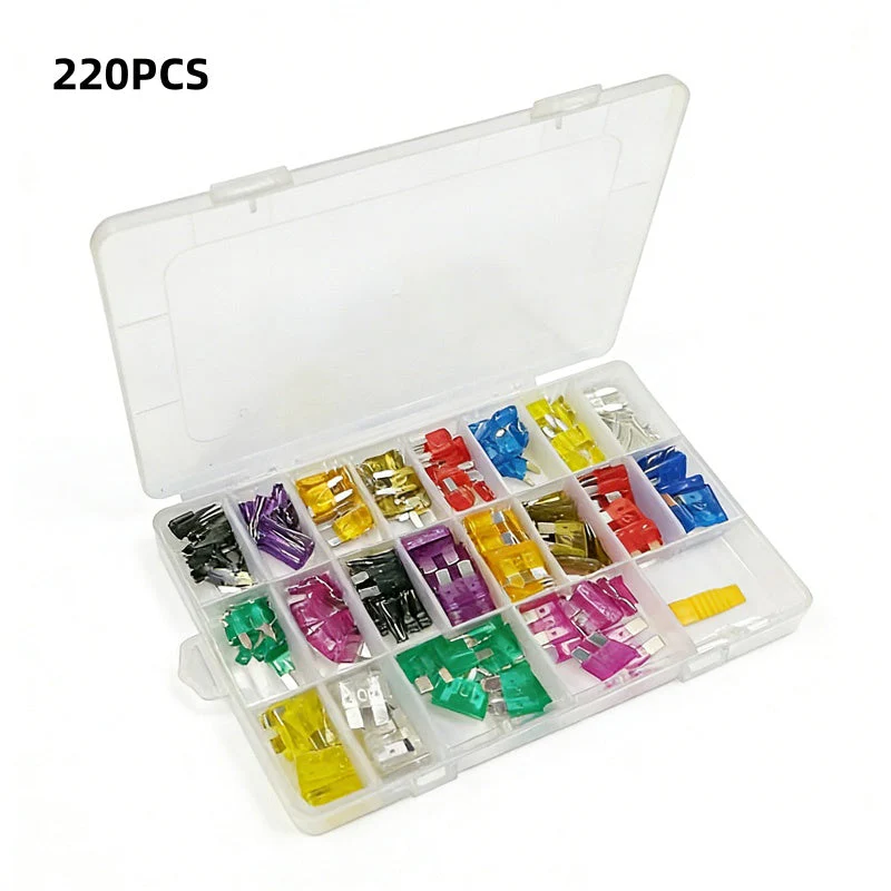 300-Piece Automotive Fuse Assortment with Puller Tool - Image 12