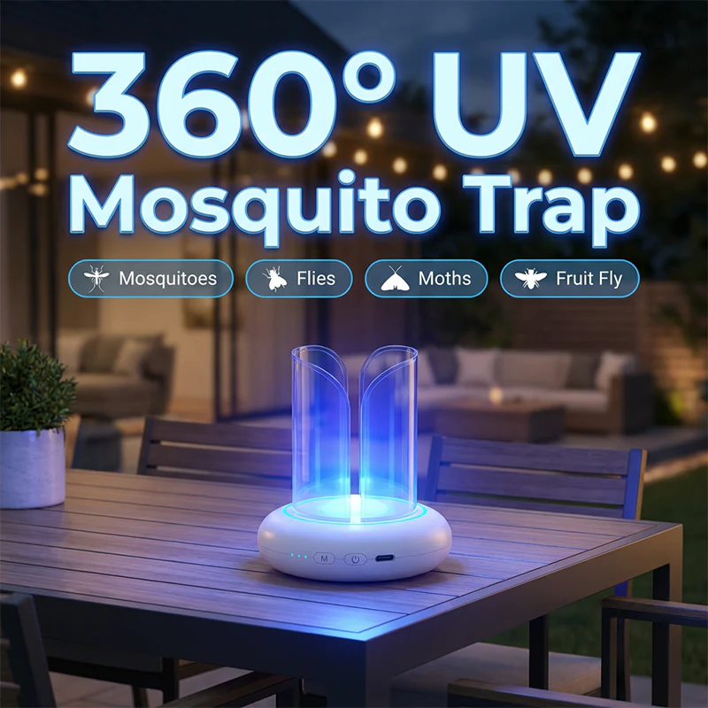 360° UV LED Mosquito Trap with RGB Lighting - Image 2