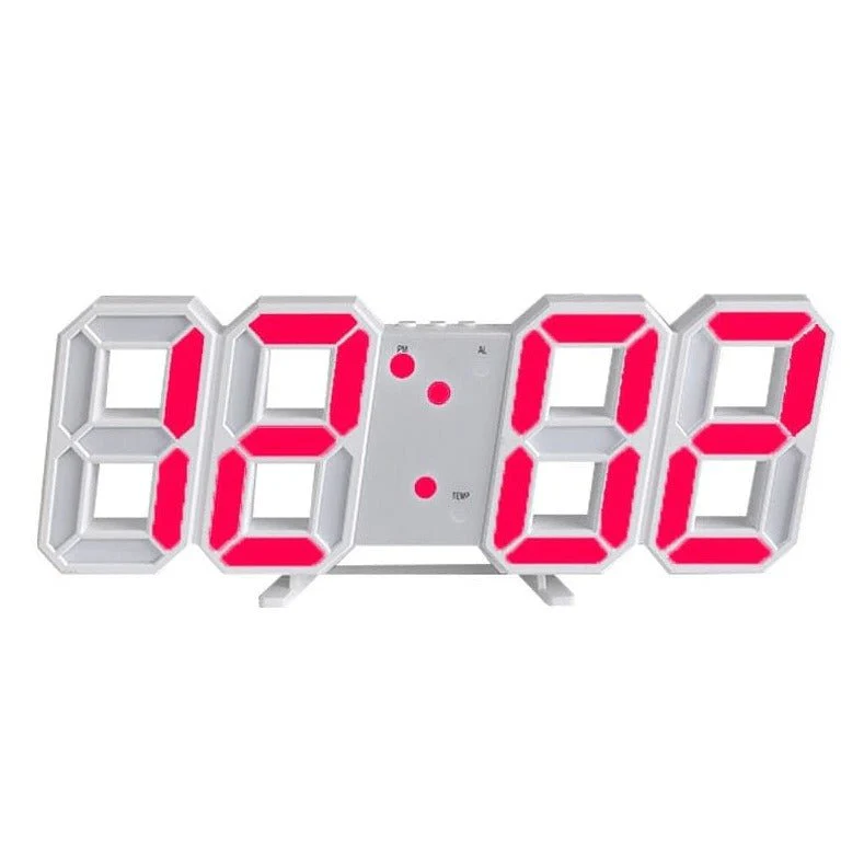 3D LED Wall Clock - Effortlessly Read Time in Bright Clarity Anytime - Image 10