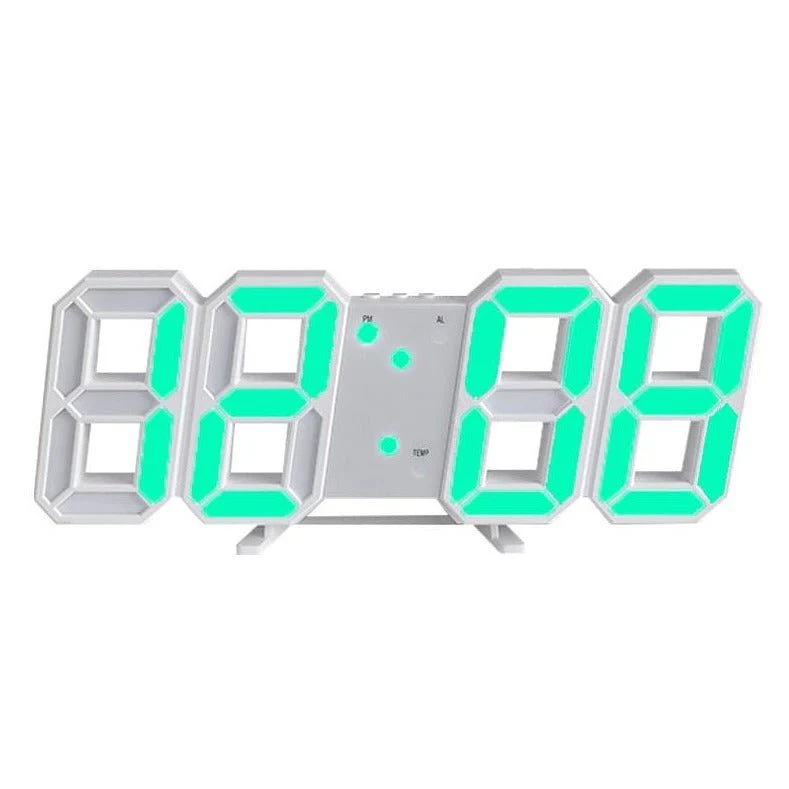 3D LED Wall Clock - Effortlessly Read Time in Bright Clarity Anytime - Image 4