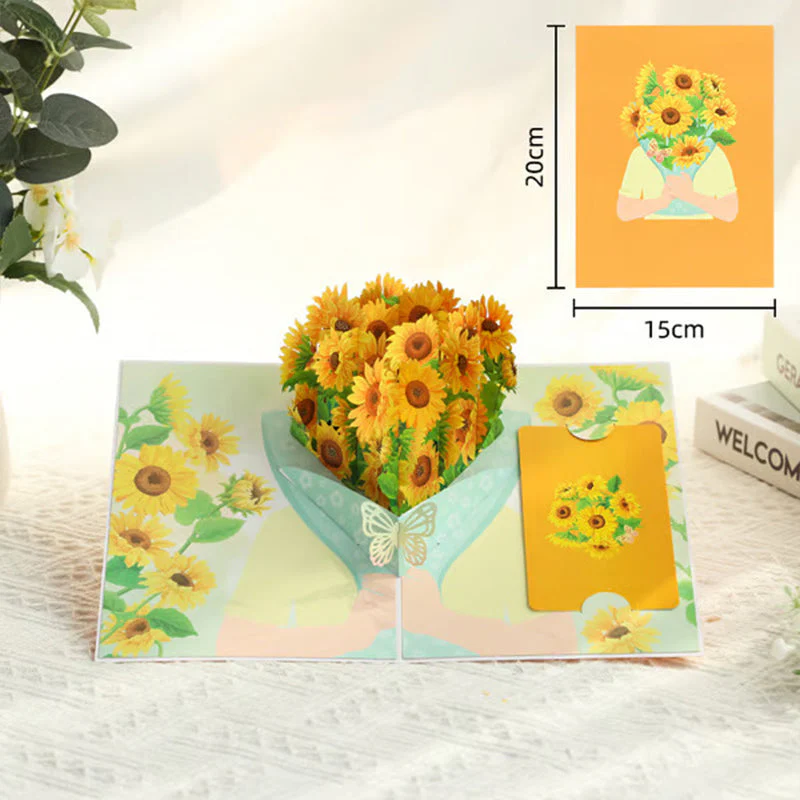 3D Pop-Up Card - Keep Love Alive with Stunning Floral Magic - Image 6