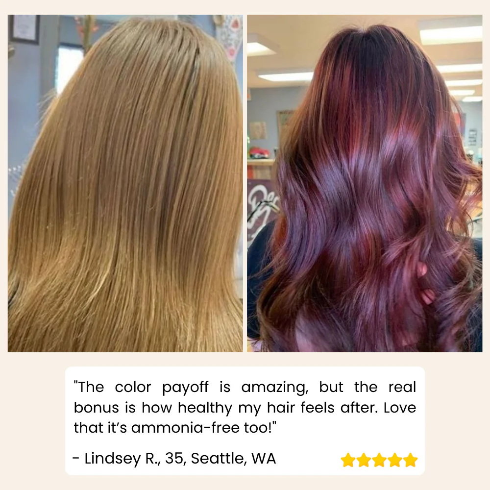 1+1 FREE | GlamUp™ Non-Bleaching Hair Nourishing Hair Coloring Dye - Image 8