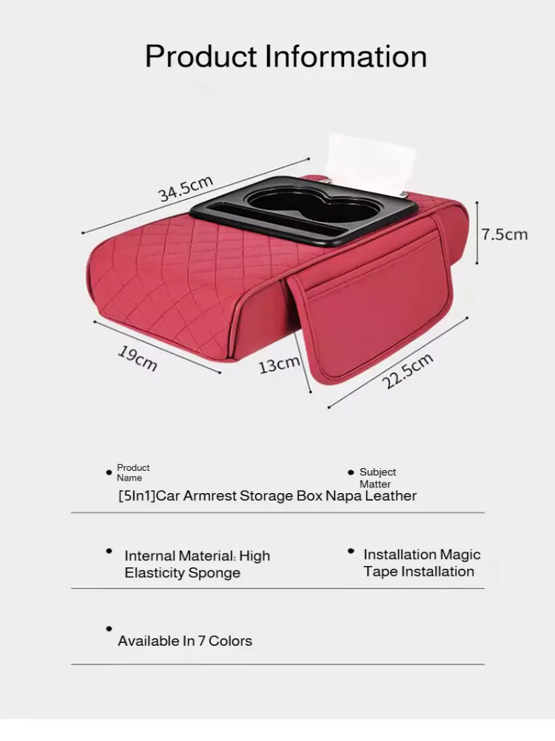 5-in-1 Car Armrest Organizer - Image 7