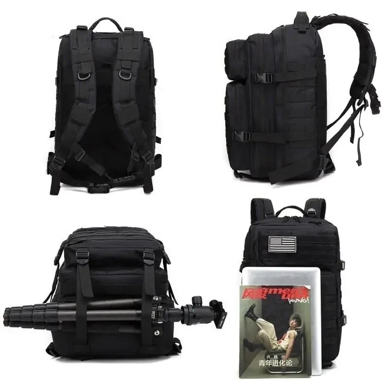 50-Liter Tactical Backpack for Outdoor Activities and Travel - Image 5