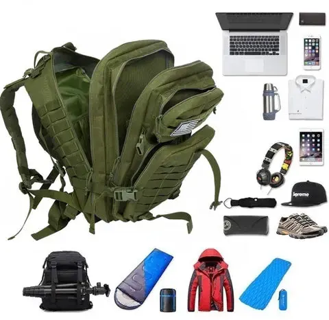 50-Liter Tactical Backpack for Outdoor Activities and Travel - Image 6