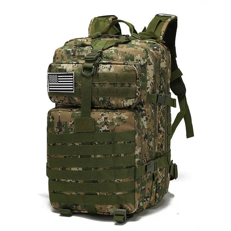 50-Liter Tactical Backpack for Outdoor Activities and Travel - Image 9