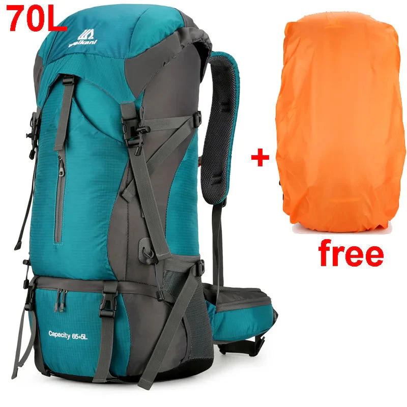 70L Hiking Backpack with Rain Cover