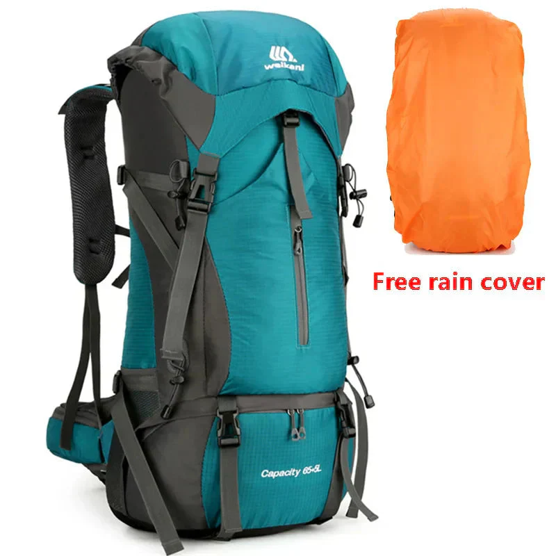 70L Hiking Backpack with Rain Cover - Image 6