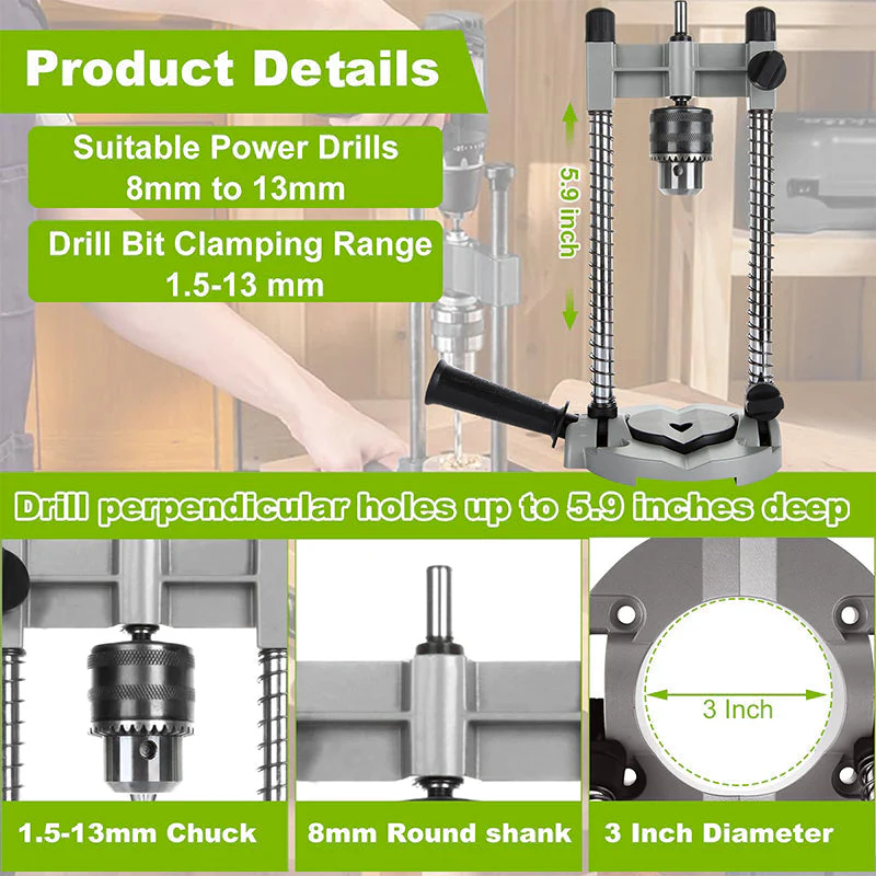 Adjustable Angle Drill Stand 45–90° - Image 5