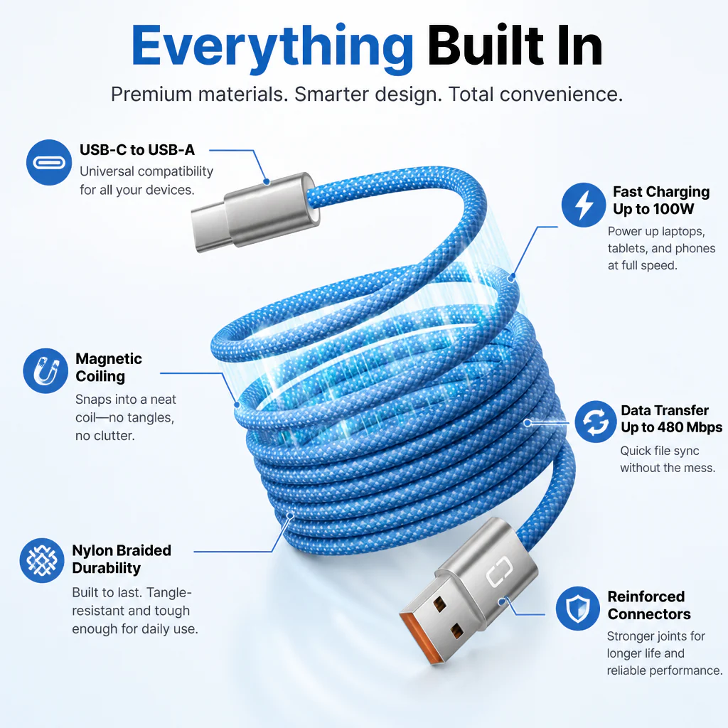 AeroMag™ — Charge Faster, Stay Tangle-Free, and Own Your Space Instantly - Image 11