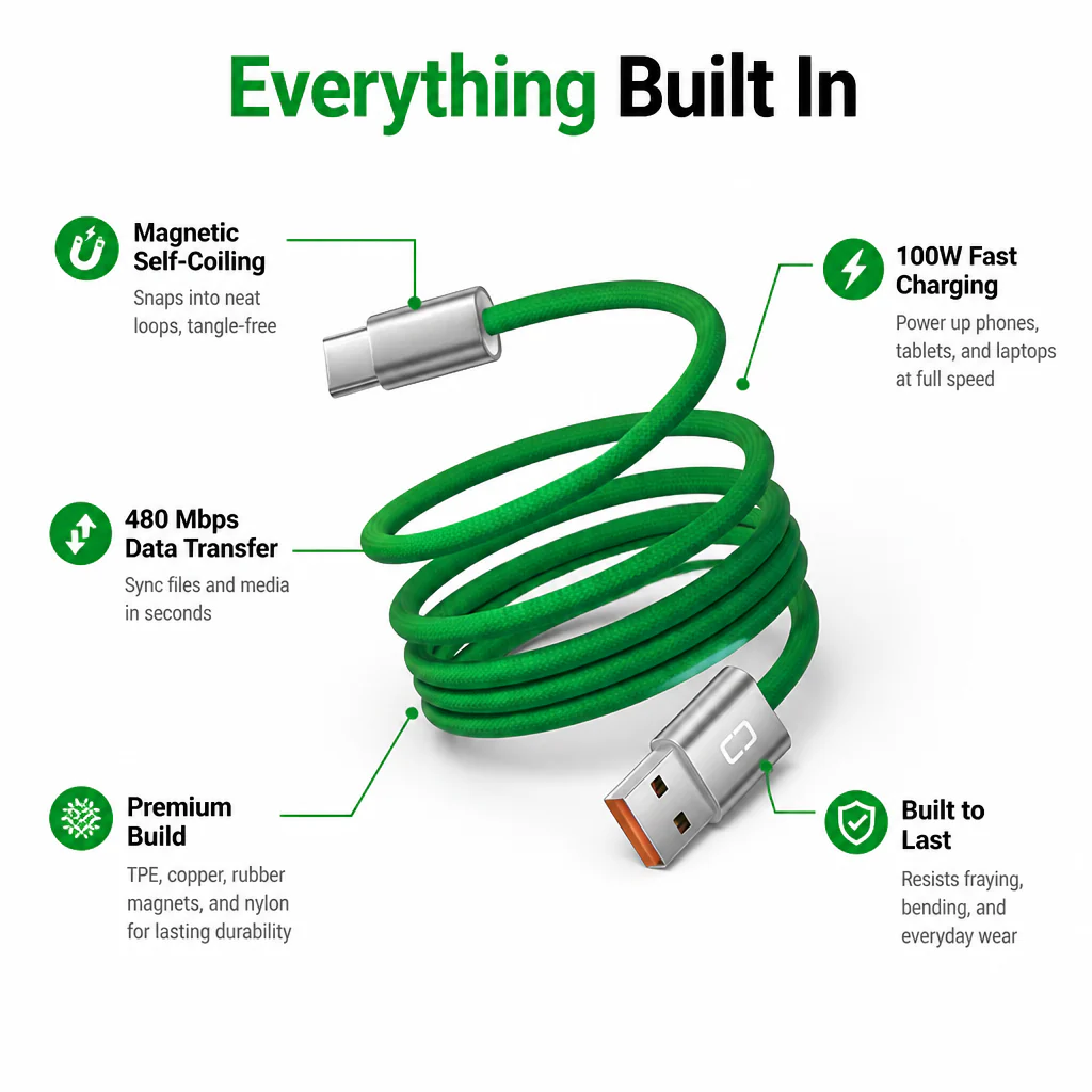 AeroMag™ — Charge Faster, Stay Tangle-Free, and Own Your Space Instantly - Image 12