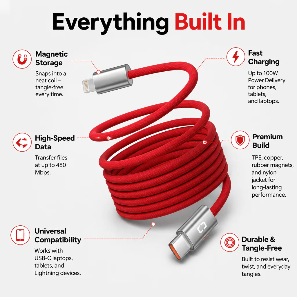 AeroMag™ — Charge Faster, Stay Tangle-Free, and Own Your Space Instantly - Image 13