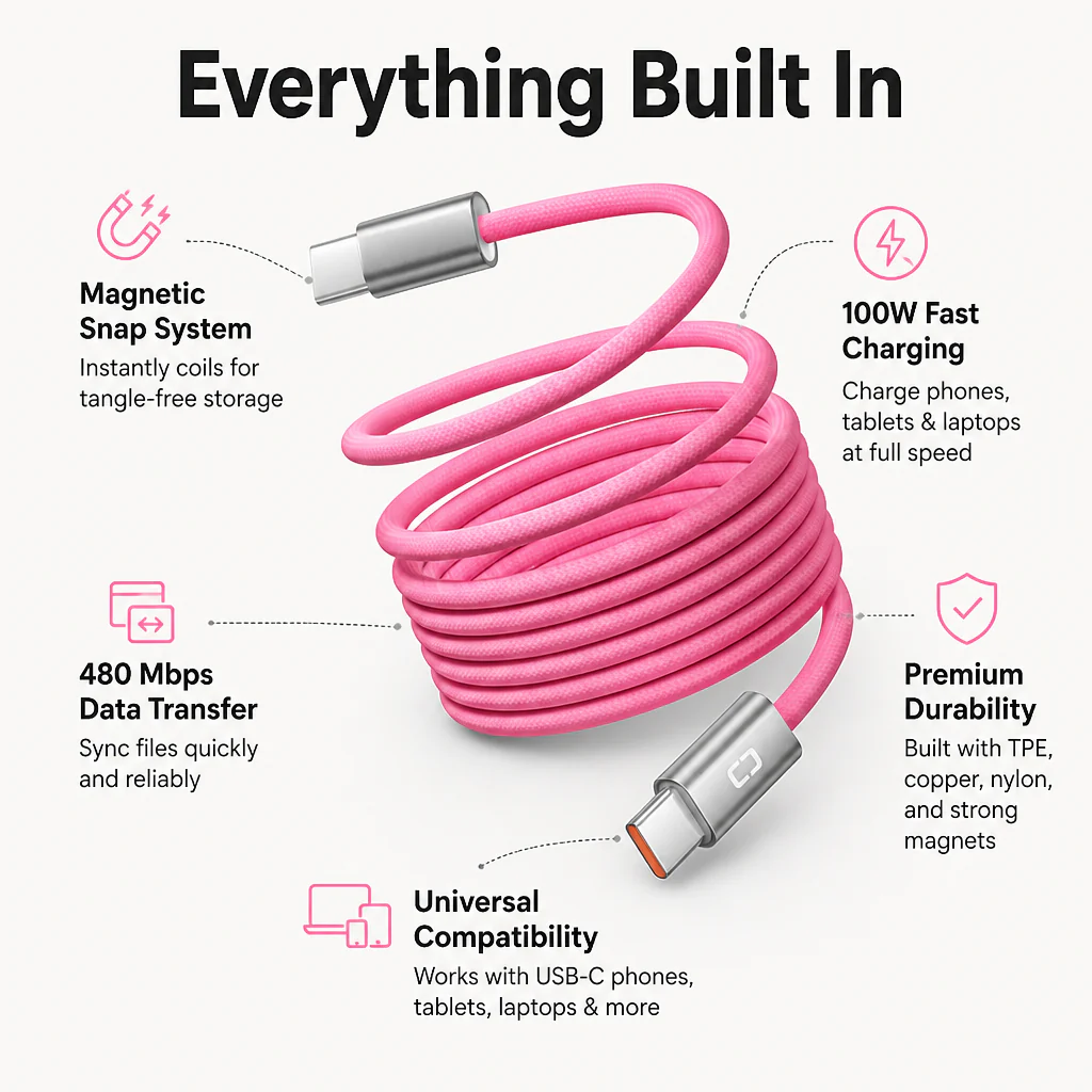 AeroMag™ — Charge Faster, Stay Tangle-Free, and Own Your Space Instantly - Image 14