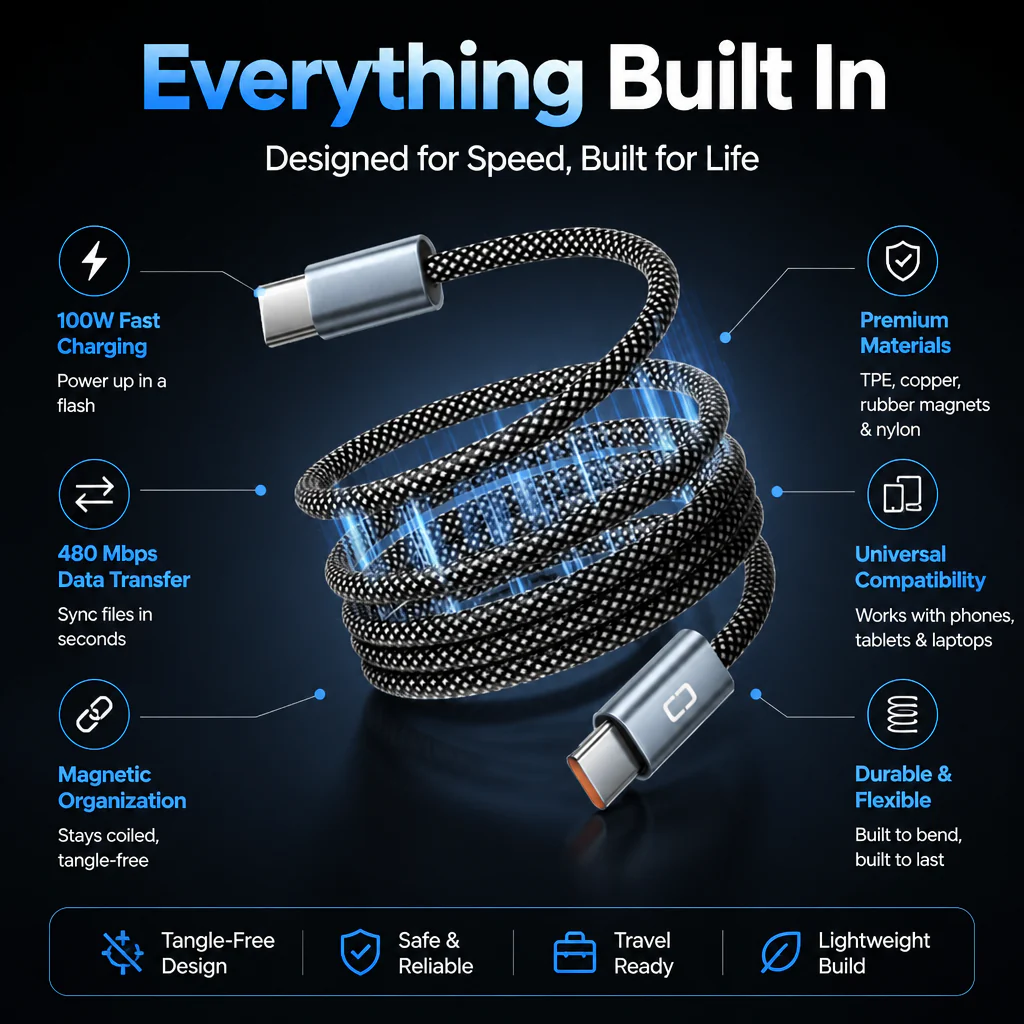AeroMag™ — Charge Faster, Stay Tangle-Free, and Own Your Space Instantly - Image 4
