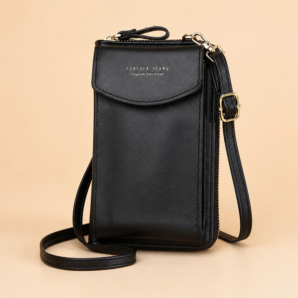 AeroStride™ – Slim Crossbody Phone Bag with Built-In Card Wallet - Image 7