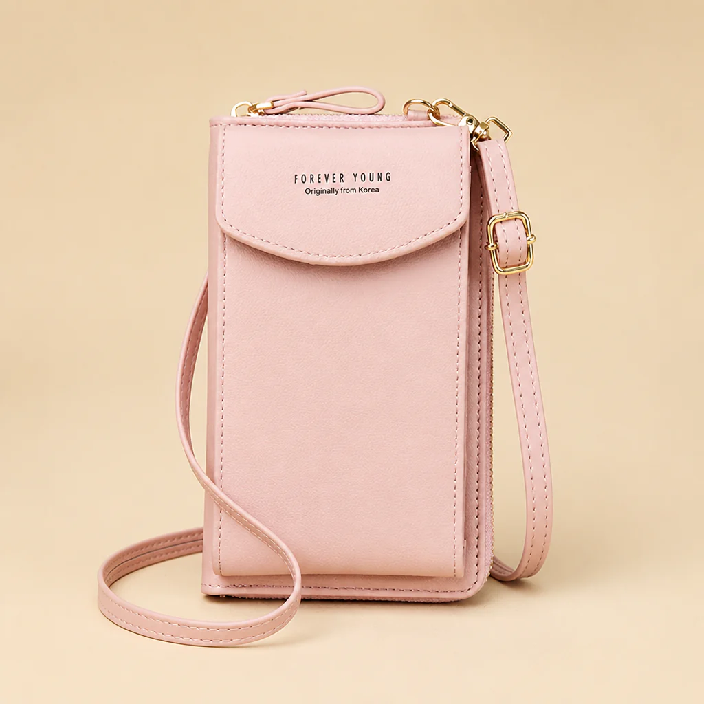 AeroStride™ – Slim Crossbody Phone Bag with Built-In Card Wallet - Image 9