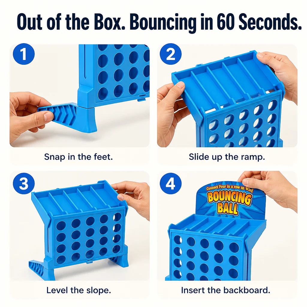 AimVenture™ — Bounce-Shoot Connect 4 That Gets Kids Off Screens and Laughing Loud - Image 8