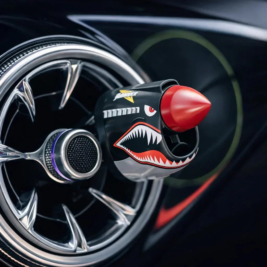 Airplane-Inspired Car Accessory for Eye-Catching Appeal - Image 4