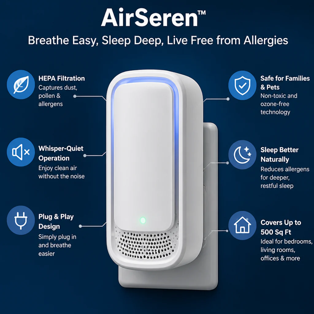 AirSeren™ — Breathe Easy, Sleep Deep & Stop Waking Up Congested - Image 4