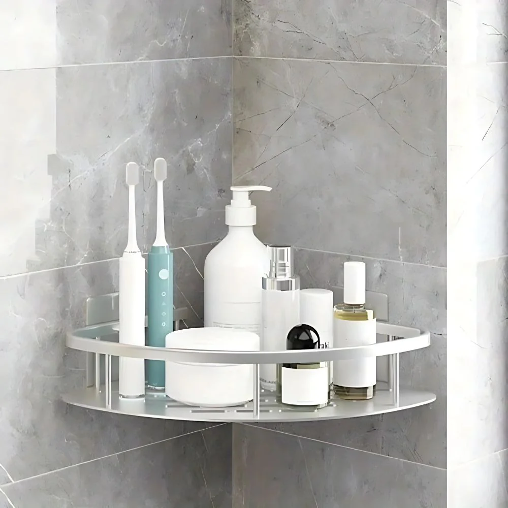 Aluminum Corner Shelf for Showers – Stylish and Space-Saving Solution