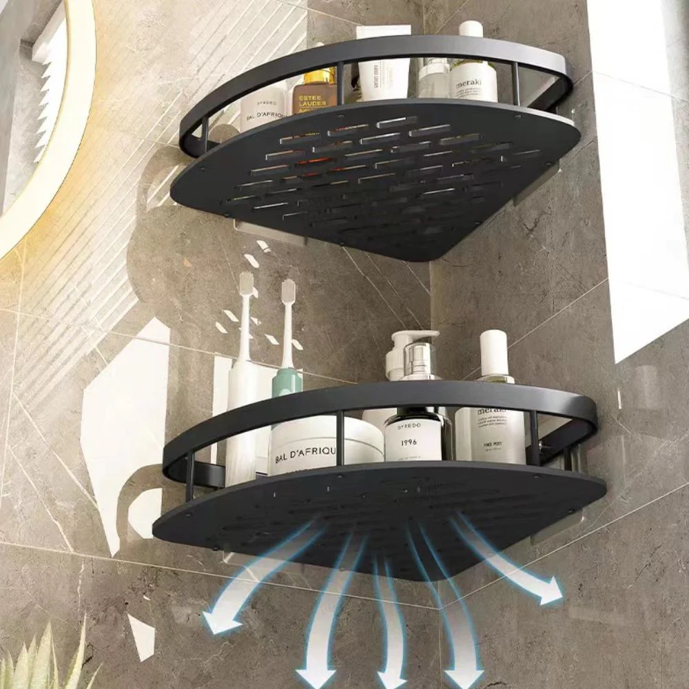 Aluminum Corner Shelf for Showers – Stylish and Space-Saving Solution - Image 5