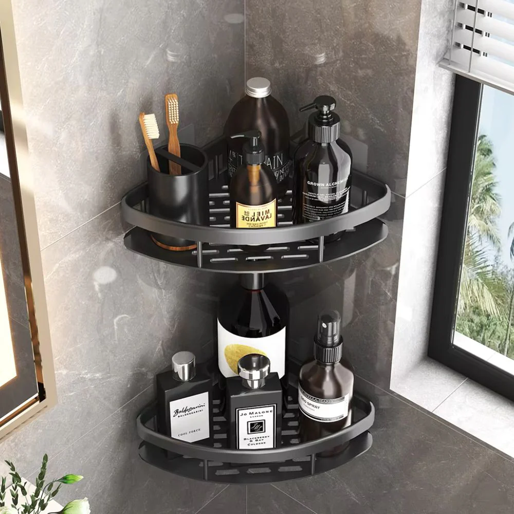 Aluminum Corner Shelf for Showers – Stylish and Space-Saving Solution - Image 6