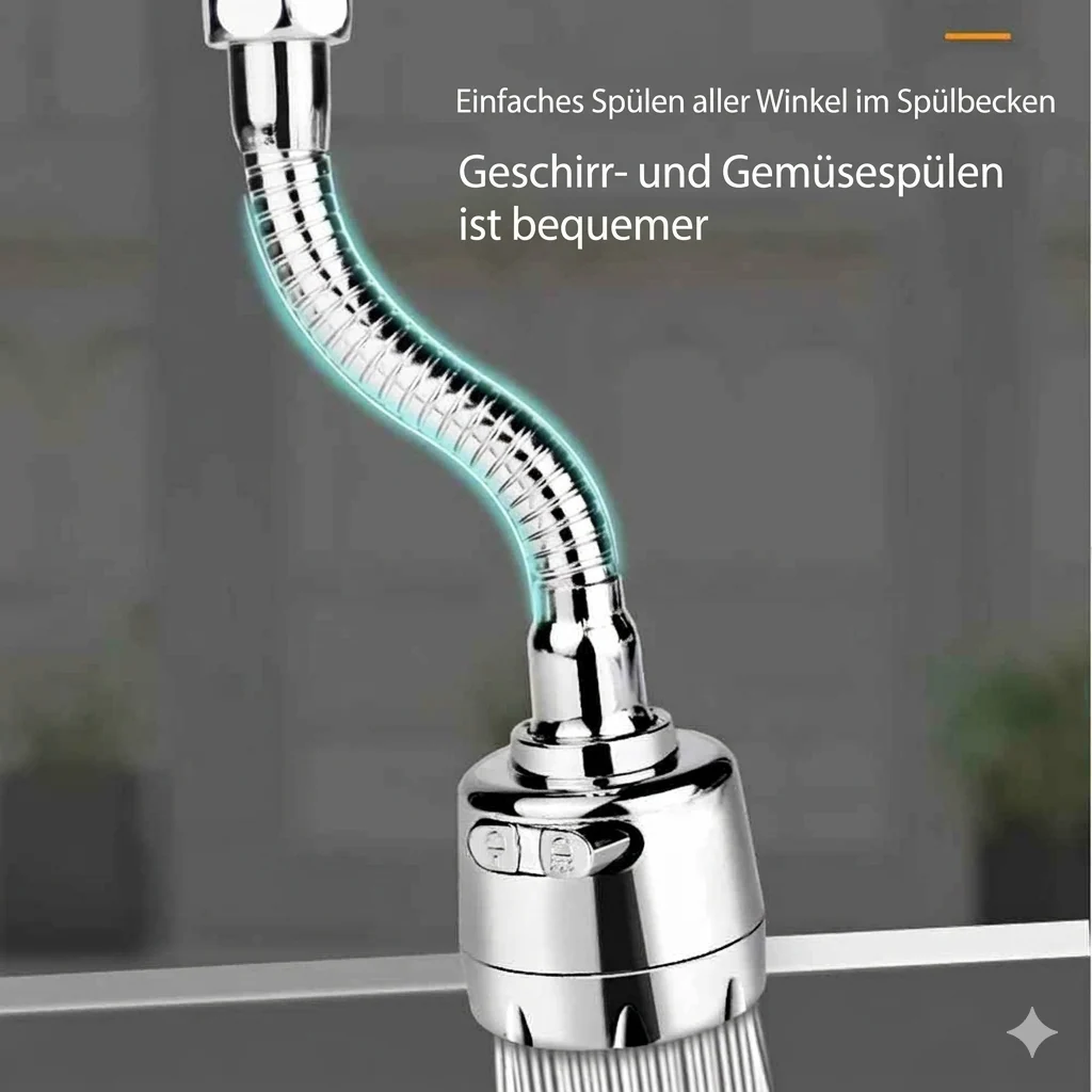 Aquaflex360 – Effortlessly Clean Every Corner for Easy Dishwashing