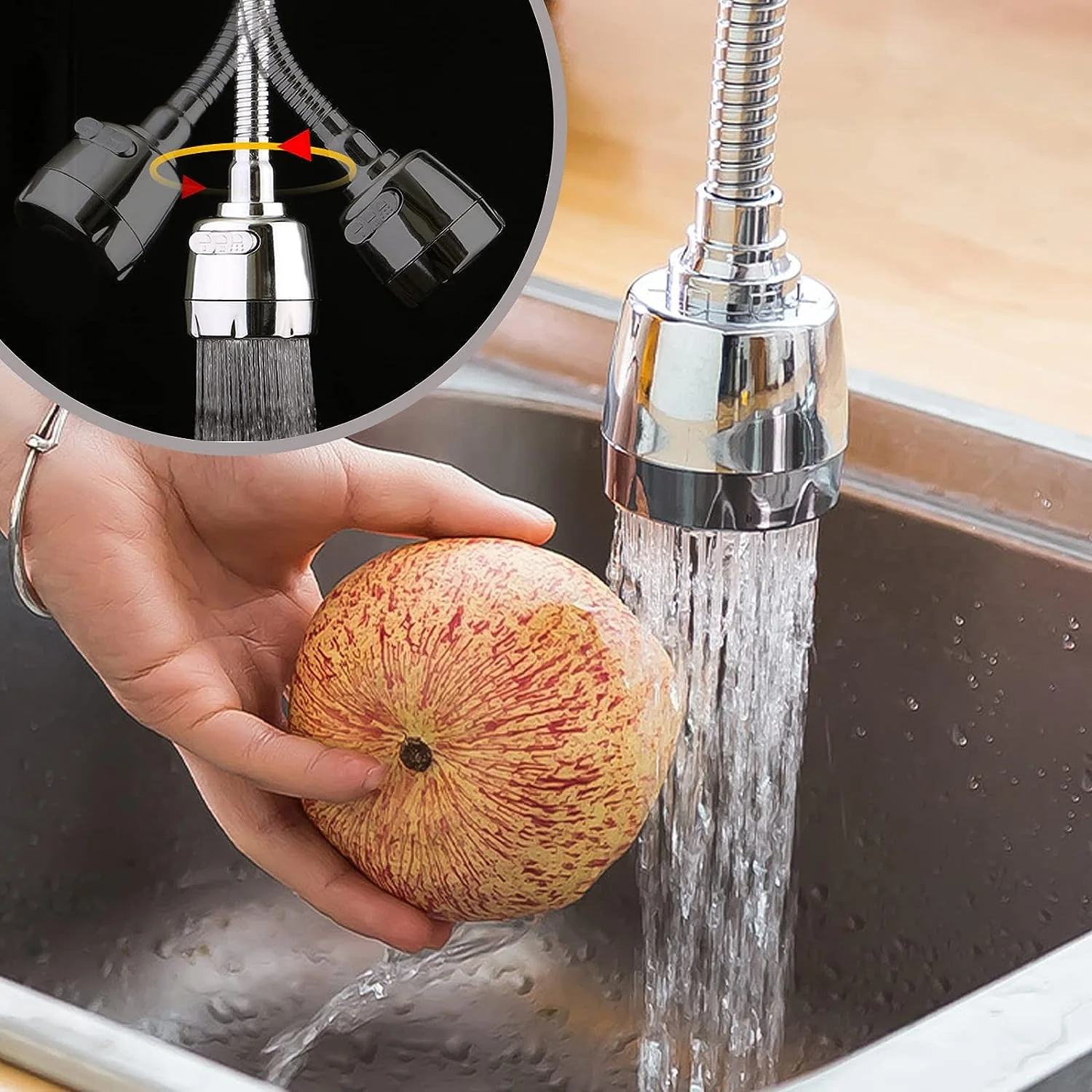 Aquaflex360 – Effortlessly Clean Every Corner for Easy Dishwashing - Image 3