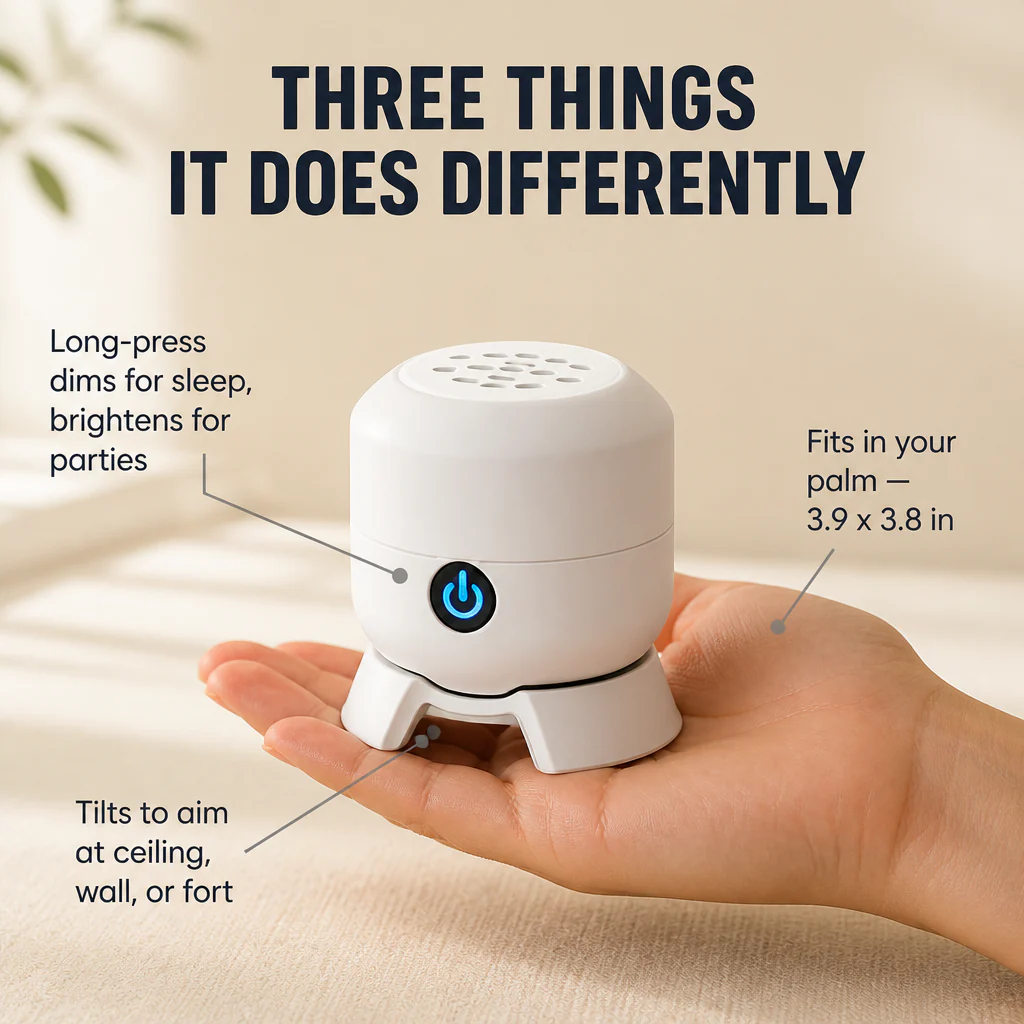 AquaSerene™ — Lull Restless Kids To Sleep With Slow-Rotating Ocean Light - Image 4