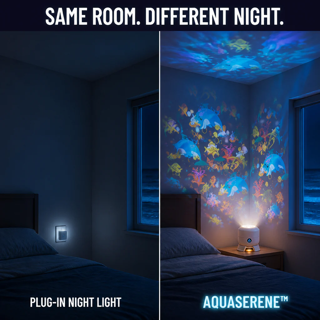 AquaSerene™ — Lull Restless Kids To Sleep With Slow-Rotating Ocean Light - Image 6