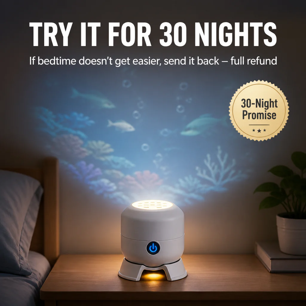 AquaSerene™ — Lull Restless Kids To Sleep With Slow-Rotating Ocean Light - Image 8