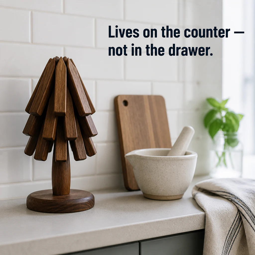 ArboraGuard™ — Shield Your Walnut Table from Heat Marks With a Handmade Tree Trivet - Image 7