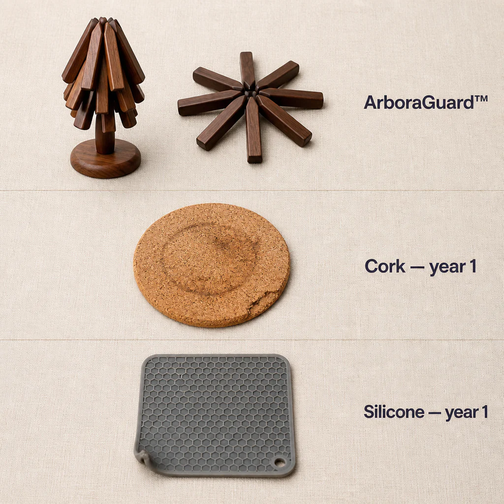 ArboraGuard™ — Shield Your Walnut Table from Heat Marks With a Handmade Tree Trivet - Image 8