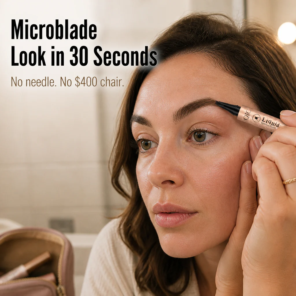 ArcenaBrow™ — Fake the Microblade Look in 30 Seconds, No Needle Required