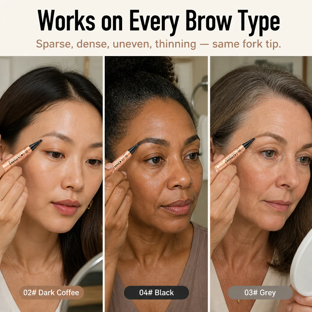 ArcenaBrow™ — Fake the Microblade Look in 30 Seconds, No Needle Required - Image 7