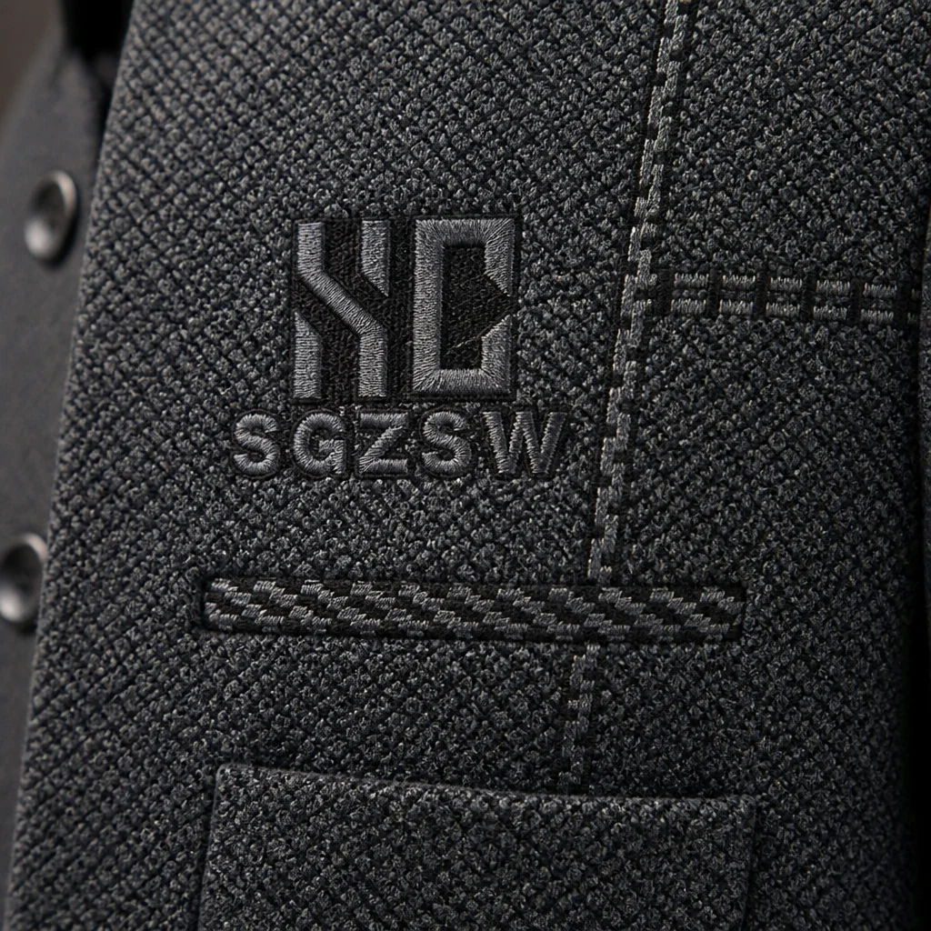 ArcticForge™ – Textured Stand-Collar Fleece-Lined Winter Coat - Image 7