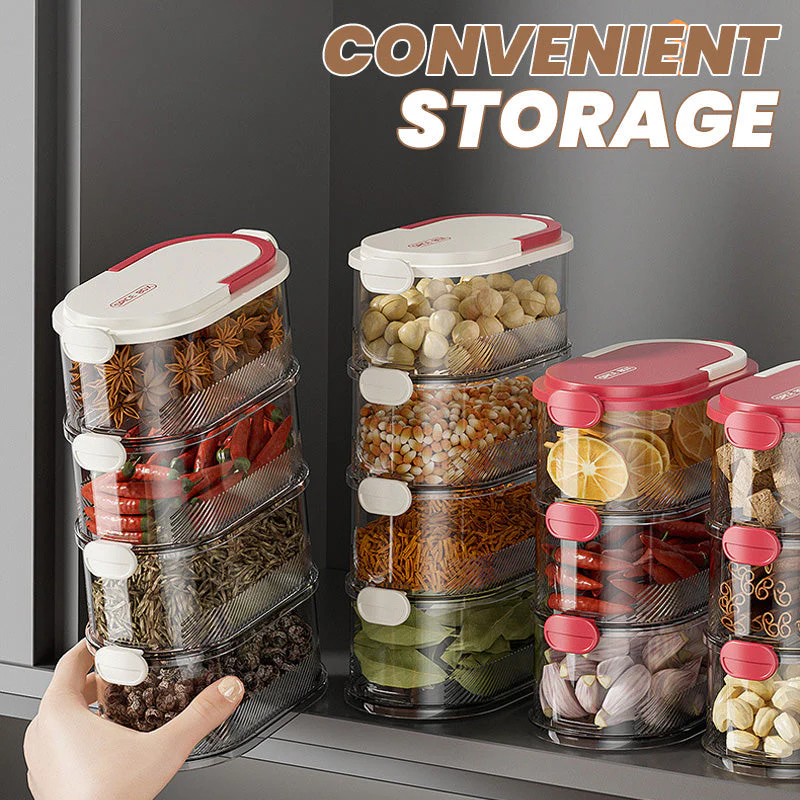Aroma Organizer - Spice Freshness and Order at the Push of a Button - Image 3