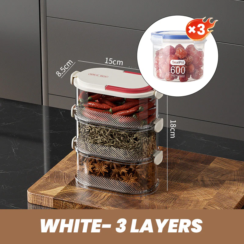 Aroma Organizer - Spice Freshness and Order at the Push of a Button - Image 33