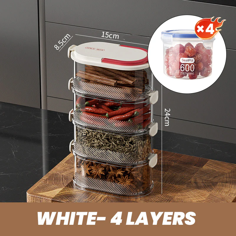 Aroma Organizer - Spice Freshness and Order at the Push of a Button - Image 35
