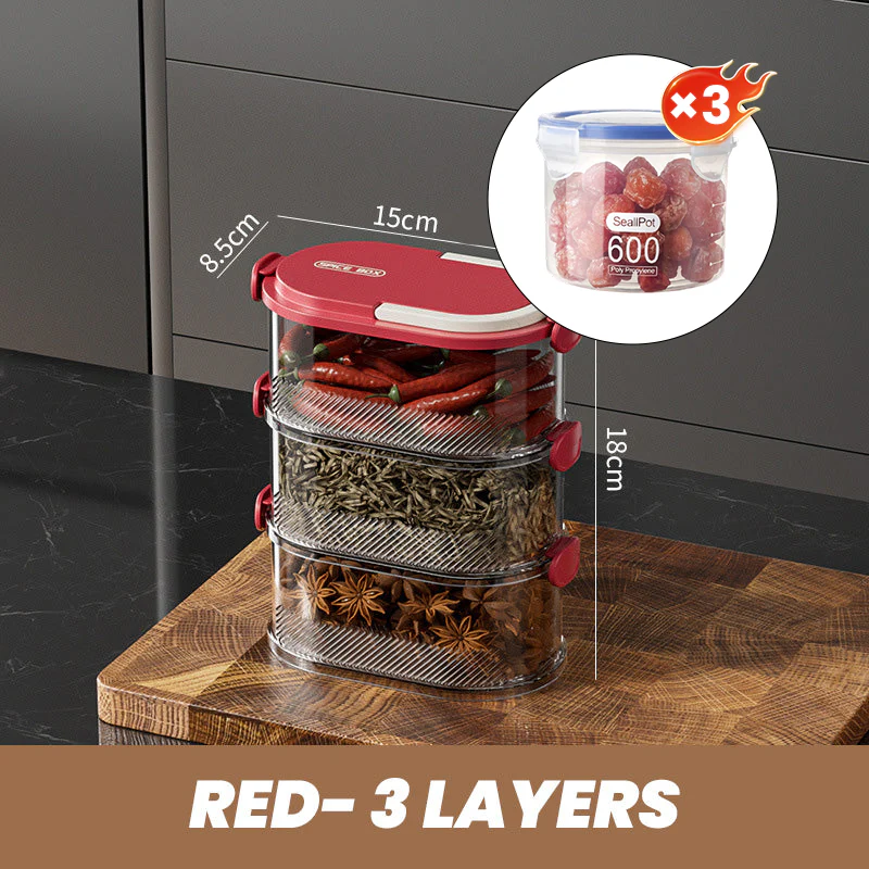 Aroma Organizer - Spice Freshness and Order at the Push of a Button - Image 43