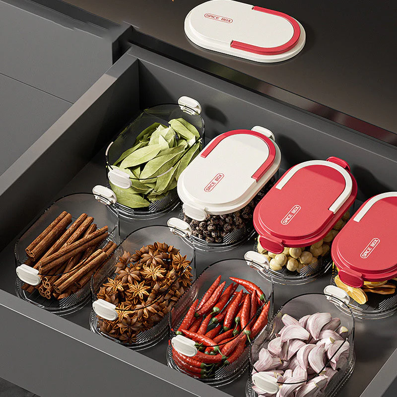 Aroma Organizer - Spice Freshness and Order at the Push of a Button - Image 6