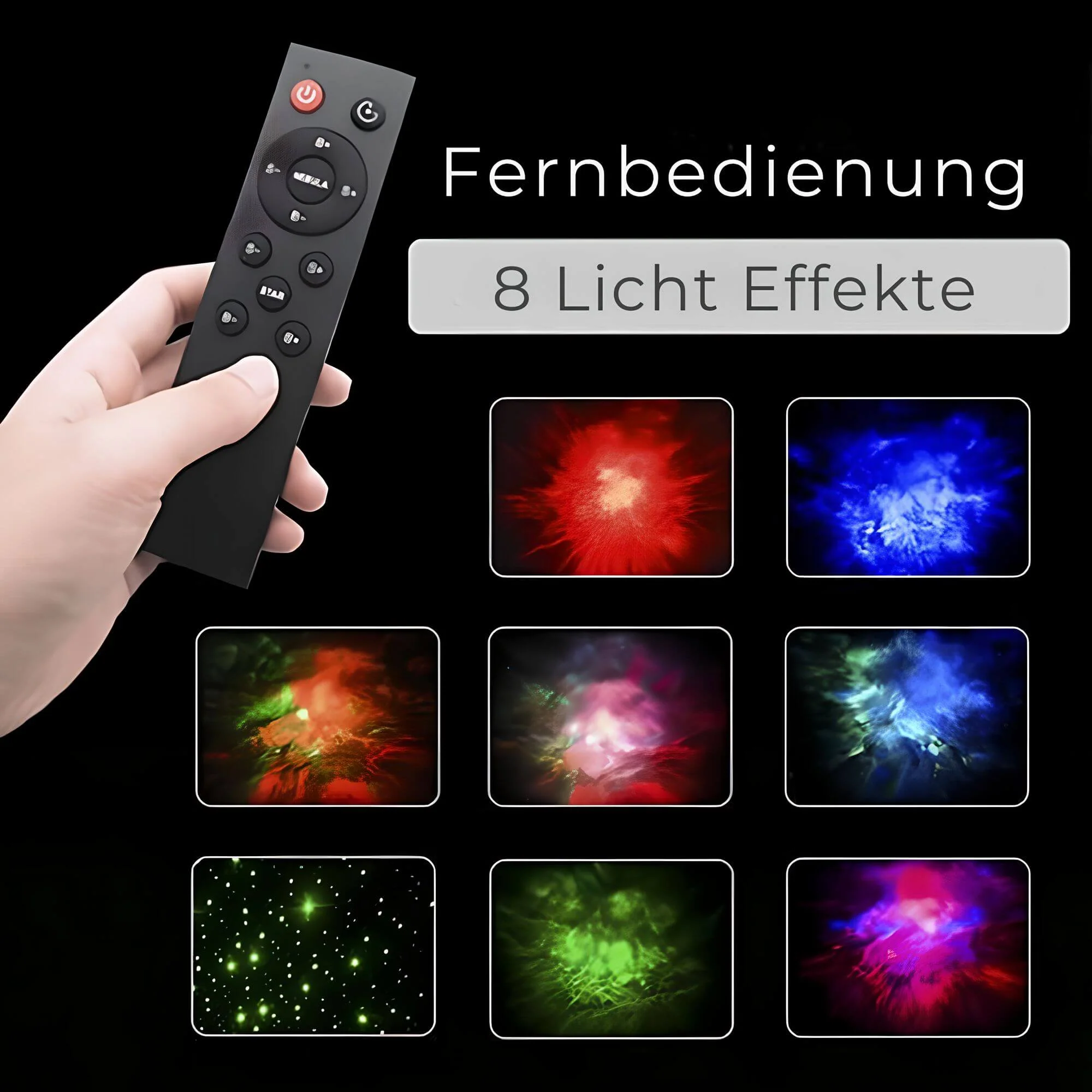 Astronaut Starry Sky LED Projector Lamp - Nightstand Lamp - Image 4