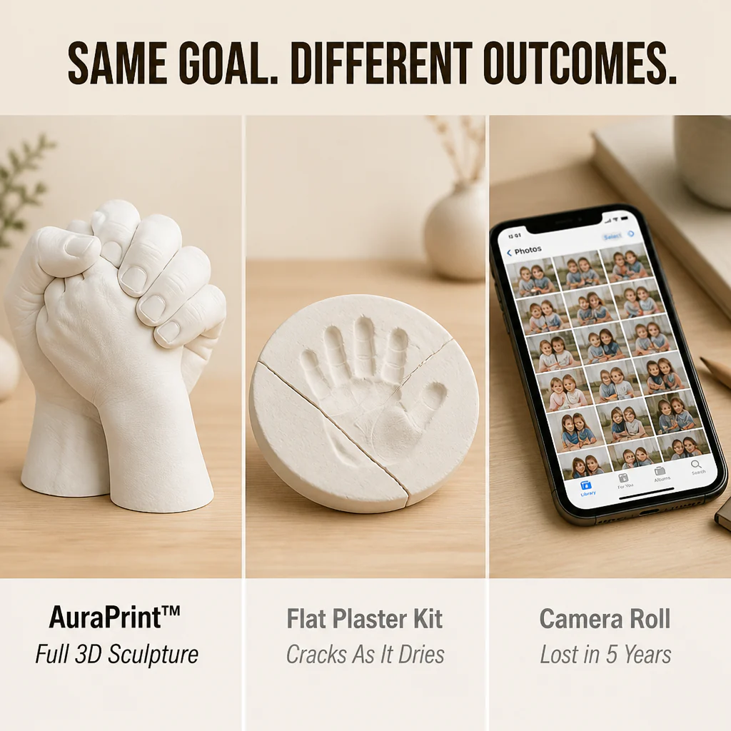 AuraPrint™ — Cast Your Family's Hands Into a Sculpture That Outlives the Camera Roll - Image 7